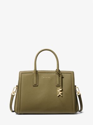 Laila Medium Leather Satchel image number 0