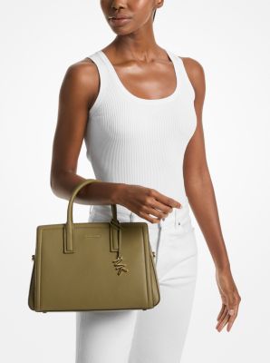 Laila Medium Leather Satchel