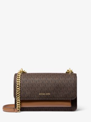 Claire Large Signature Logo Shoulder Bag image number 0