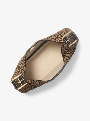 Nolita Large Cheetah Print Calf Hair Shoulder Bag image number 1
