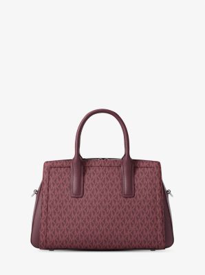 Laila Medium Signature Logo Satchel