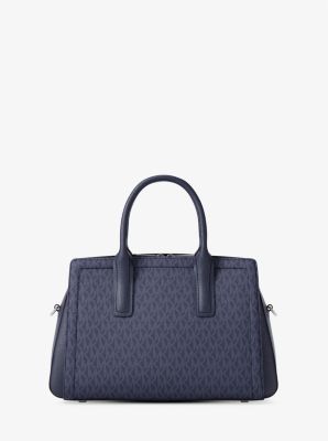 Laila Medium Signature Logo Satchel