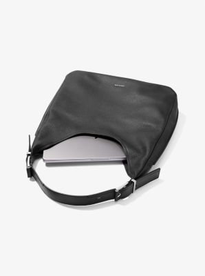 Nolita Large Pebbled Leather Hobo Shoulder Bag image number 3