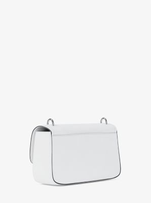 Grand sac à épaule Tribeca en cuir grainé