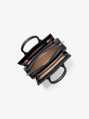 Laila Small Studded Leather Satchel