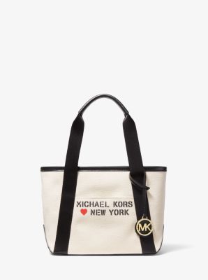 The Michael Small Canvas New York Tote Bag