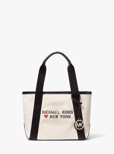 The Michael Small Canvas New York Tote Bag - NATURAL - 30S0G01T7I