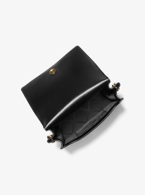 Hayden Medium Studded Saffiano Leather Messenger Bag Michael Kors Canada