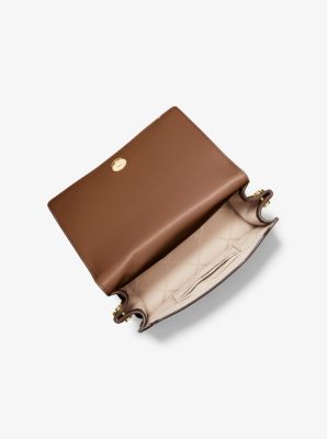 Hayden Medium Saffiano Leather Messenger Bag