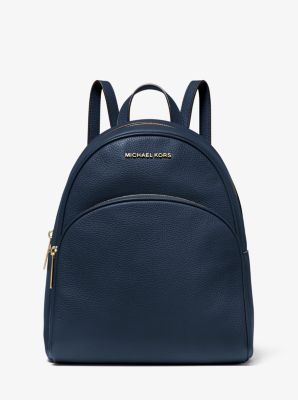 mk backpack leather
