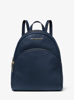 leather michael kors backpack