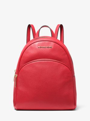 Abbey Medium Pebbled Leather Backpack | Michael Kors