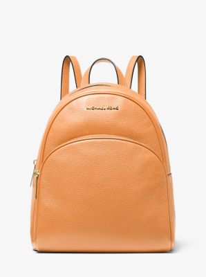 michael kors abbey leather backpack