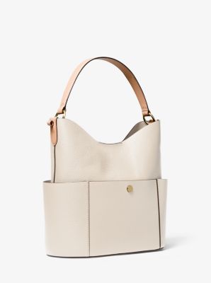 Schultertasche Bedford Medium aus zweifarbigem, gekrispeltem Leder image number 2