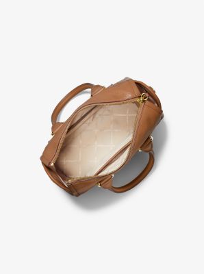 Michael Kors Ava Extra Small Saffiano Leather Crossbody Messenger Bag  Grapefruit