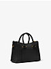 Carine Small Studded Pebbled Leather Satchel image number 2