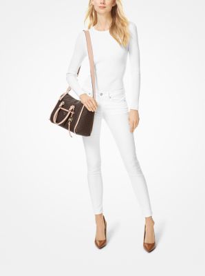 Carine Medium Logo Satchel