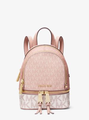 michael kors backpack pink