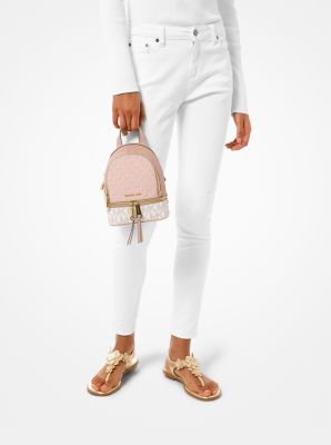 michael michael kors rhea mini logo backpack