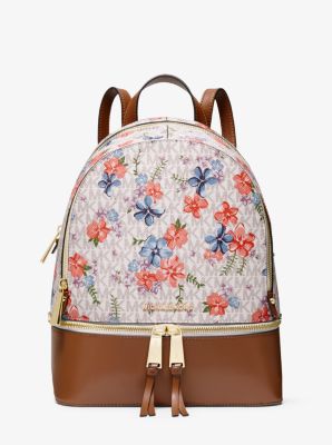 Flower backpack outlet purse