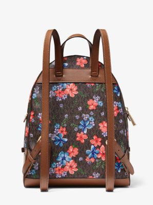 Michael kors rhea floral backpack sale