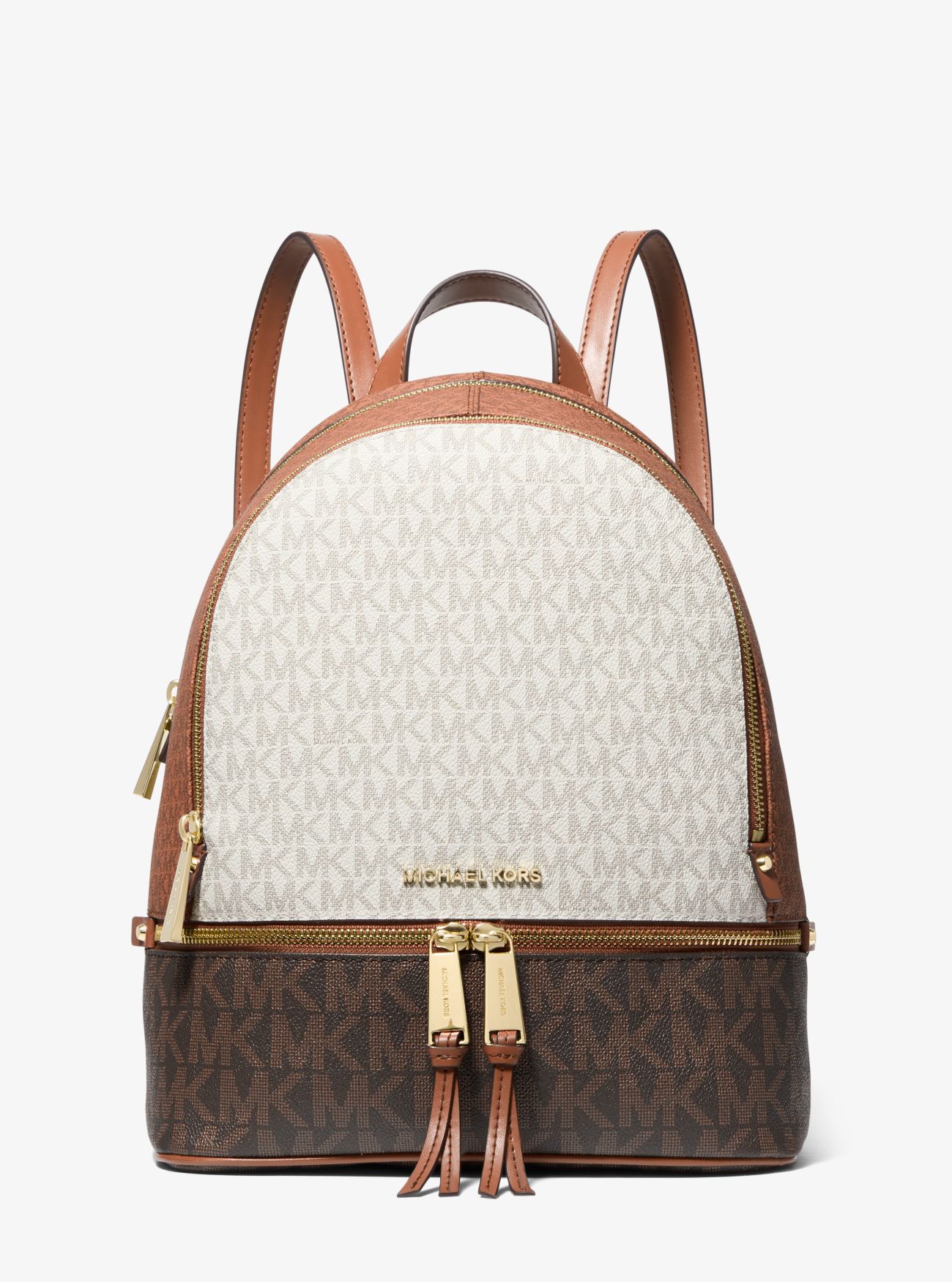 Rhea Backpack Medium Color-Block Logo mới 2022 – Kirei & Hansamu