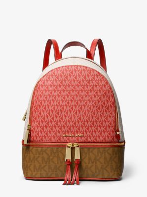 Michael Kors Women's Rhea Medium Backpack in Ballet Multi 