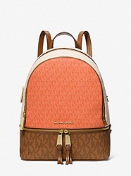 Rhea Medium Color-Block Logo Backpack - variant_options-colors-FINDBY-colorCode-name - 30S0GEZB2V