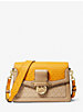 Jessie Medium Two-Tone Logo Shoulder Bag image number 0