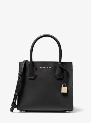 michael kors saffiano crossbody bag black