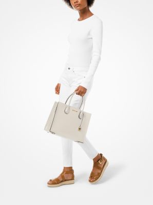 Shopper Mercer Large aus Saffianleder image number 2