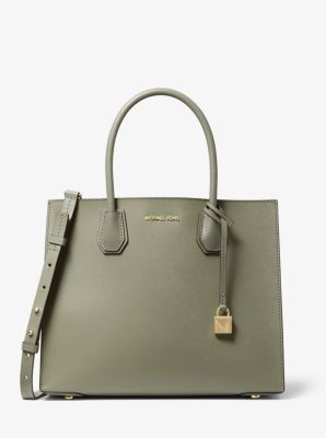 michael kors light grey handbag