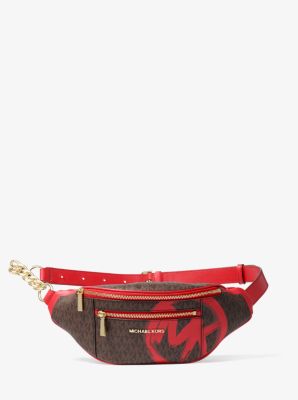 Michael michael kors medium logo best sale belt bag