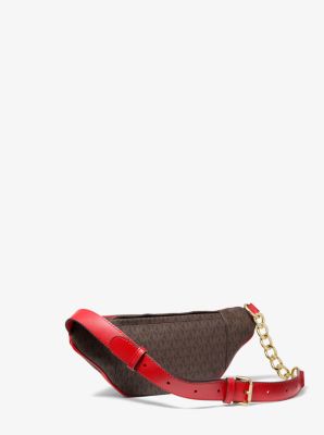 Medium Brushstroke Logo Belt Bag