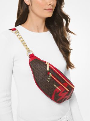 Medium Brushstroke Logo Belt Bag Michael Kors Canada