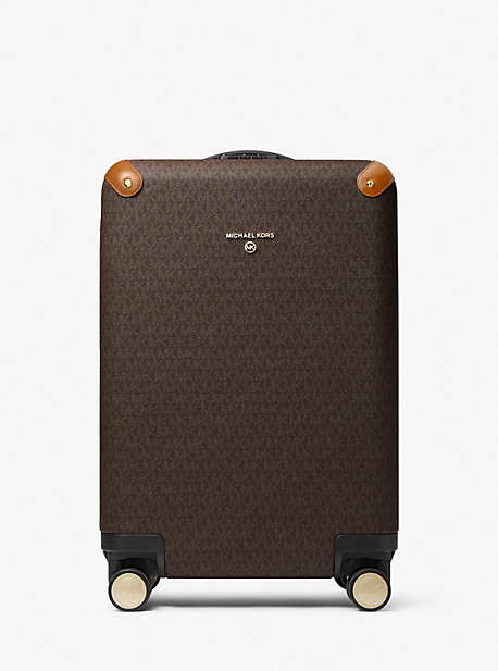 MK Logo Suitcase - Brn/acorn - Michael Kors