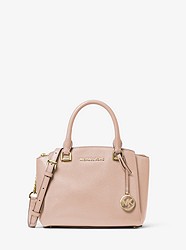 Maxine Small Pebbled Leather Satchel - SOFT PINK - 30S0GUZM1L