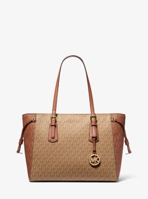 Michael kors voyager tote white hotsell