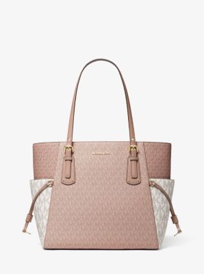 MICHAEL KORS COATED CANVAS TOTE BAG Spring/Summer 23