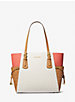 Voyager Small Color-Block Logo Tote Bag image number 0