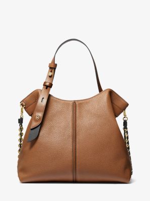 Michael michael kors downtown astor large leather best sale shoulder bag