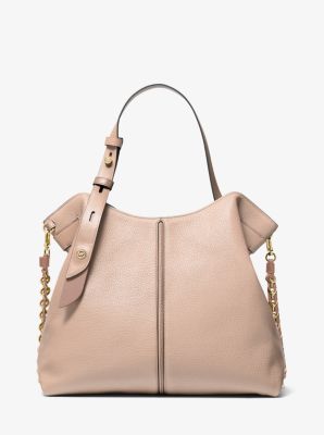 michael kors astor leather shoulder bag