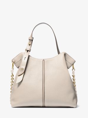 downtown astor large leather shoulder bag