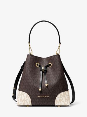 Michael kors mercer gallery small logo shoulder discount bag