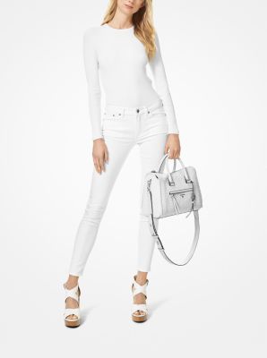 Michael Kors Carine Logo Satchel Bag