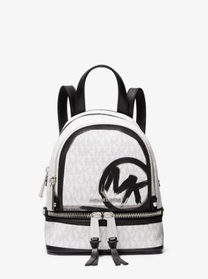 Michael Kors Bags | Michael Kors Greyson Logo Backpack | Color: Black/Brown | Size: Os | Airamquandee's Closet