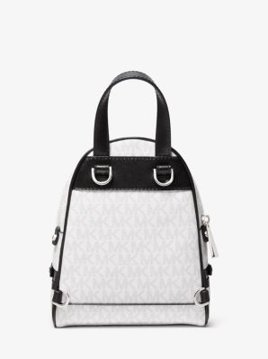 michael kors rhea mini logo backpack