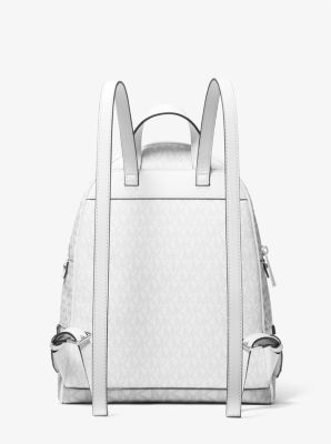 Rhea Medium Color-Block Logo Backpack image number 2