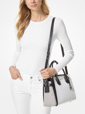 MICHAEL KORS MERCER BELTED MD SATCHEL CROSSBODY