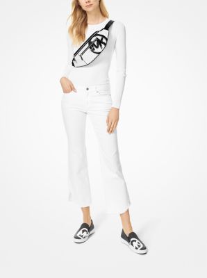 Medium Brushstroke Logo Belt Bag